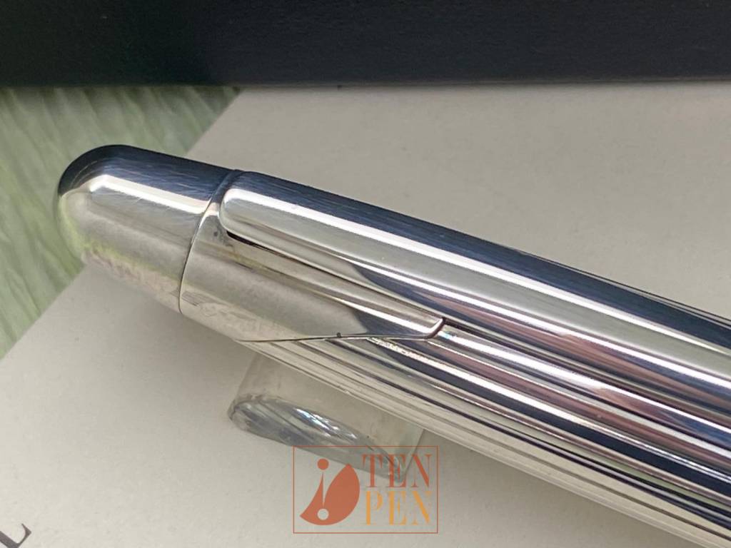 ALFRED DUNHILL AD 2000 SILVER PLATED BALL PEN | Tenpen - By